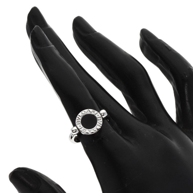 BVLGARI ブルガリ フリップリング オニキス ダイヤモンド #50 リング