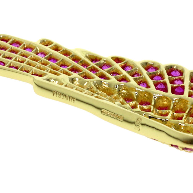 GARRARD ガラード ウィングスクラシック ピンクサファイア ネックレス 