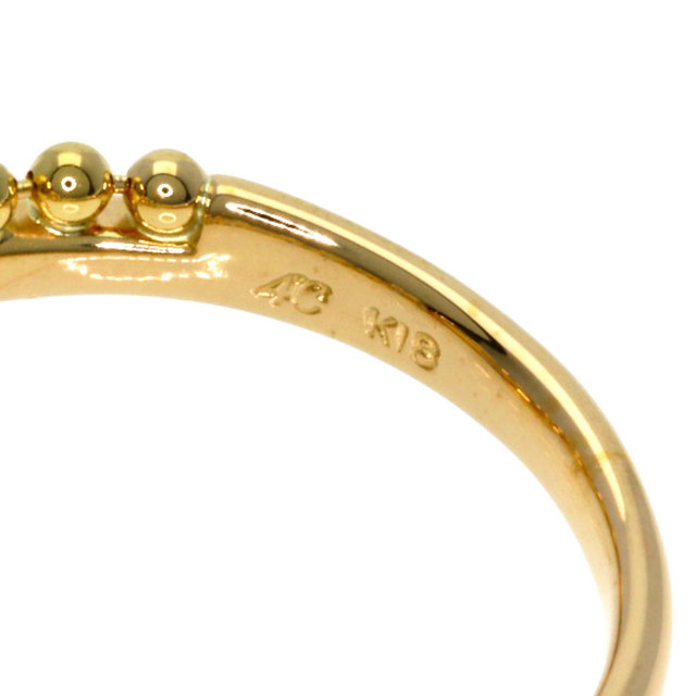 4℃ ヨンドシー パール 真珠 リング・指輪 K18イエローゴールド レディース 