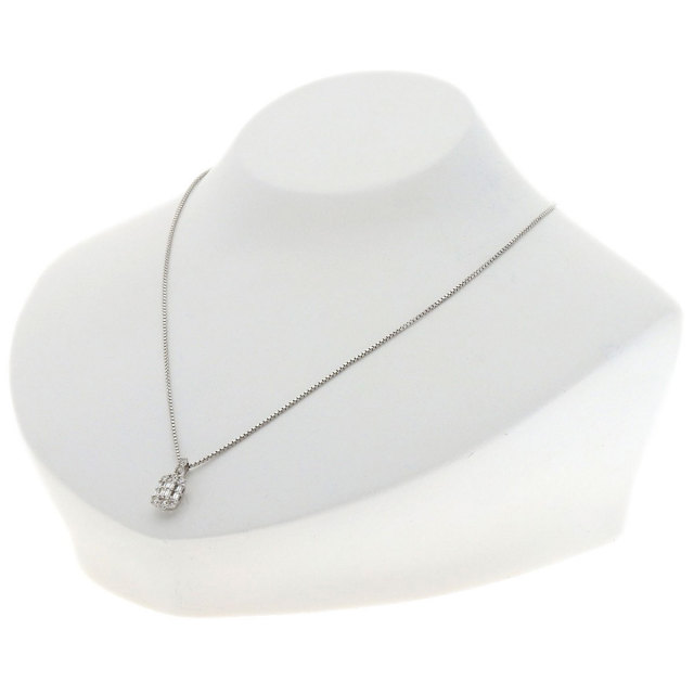 Pt900 0.5ct ダイヤモンドクロス・Pt850 プラチナネックレス