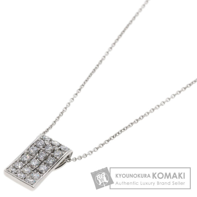 1ct ダイヤモンド ネックレス プラチナPT900/PT850 8.5g レディース 