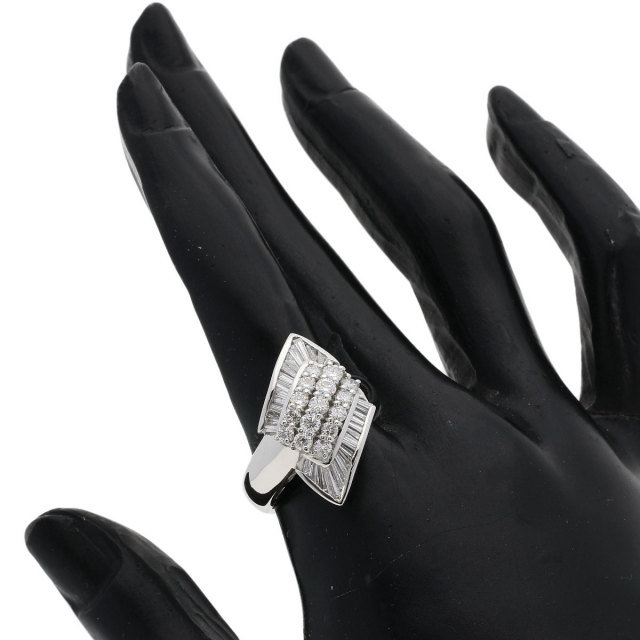 1.51ct ダイヤモンド リング・指輪 プラチナPT900 12.4g レディース 