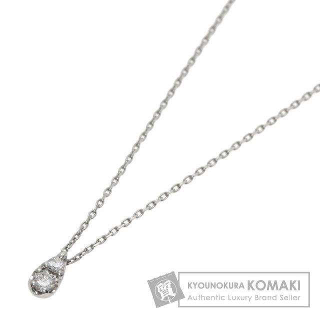 4℃ ヨンドシー ダイヤモンド ネックレス プラチナPT850 レディース 