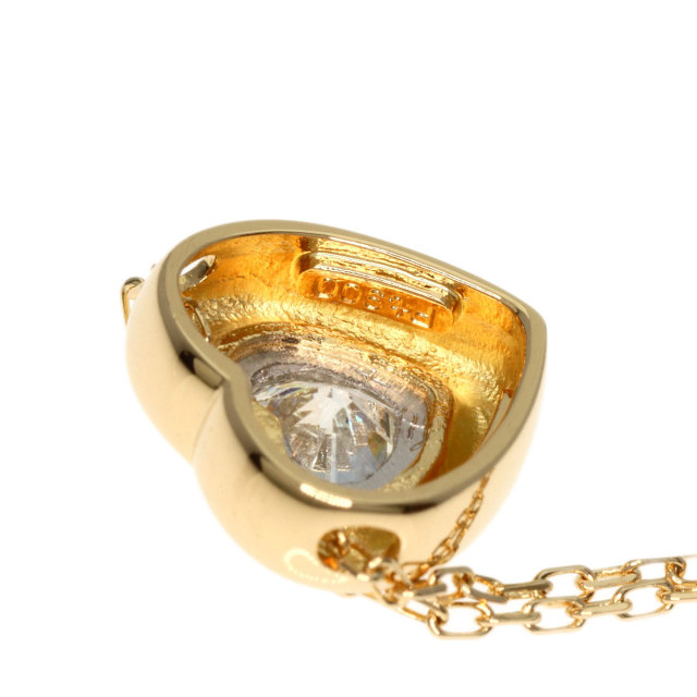 TASAKI タサキ ハート ダイヤモンド ネックレス K18イエローゴールド 
