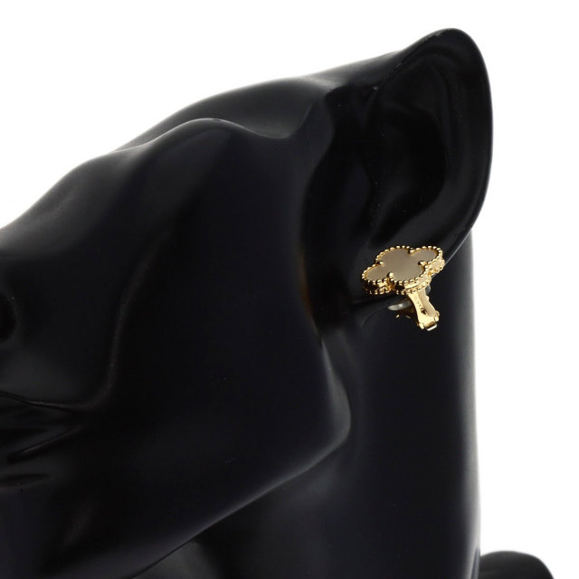 ヴァンクリーフ＆アーペル イヤリング ヴィンテージ アルハンブラ マザーオブパール 片方のみ