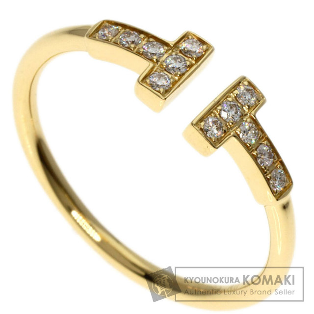 TIFFANY&Co. ティファニー Tワイヤー ダイヤモンド リング・指輪