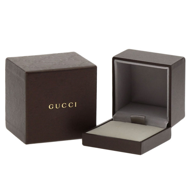 GUCCI グッチ ハート ダイヤモンド ピアス K18ホワイトゴールド