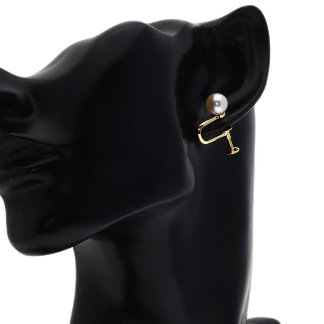 ミキモト　片耳　ピアス　真珠　パール　ゴールド　美品　週末限定セール 楽天市場】MIKIMOTO ミキモト パール 真珠 ピアス 3.5-6.5m/m