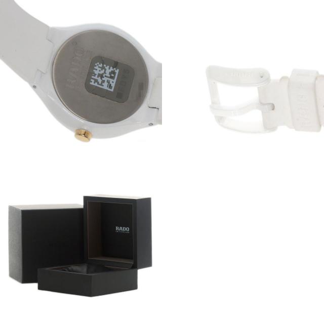 180【美品】RADO 時計　トゥルーシンライン　箱付き　レディース　セラミック 180【美品】RADO 時計 トゥルーシンライン 箱付き レディース