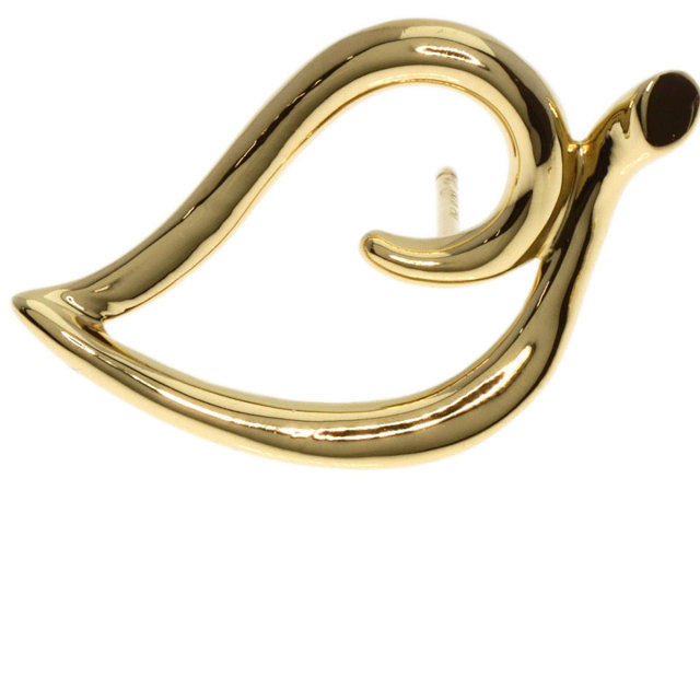 TIFFANY&Co. ティファニー リーフ ピアス K18イエローゴールド