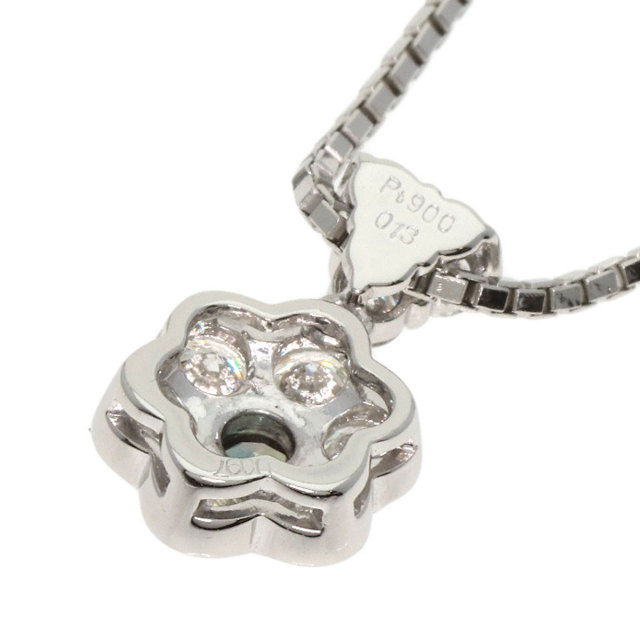 0.13ct アレキサンドライト ダイヤモンド ネックレス プラチナPT900  