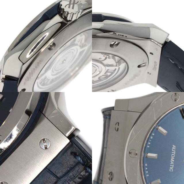 ウブロ 腕時計 クラシックフュージョン  チタニウム ブルー