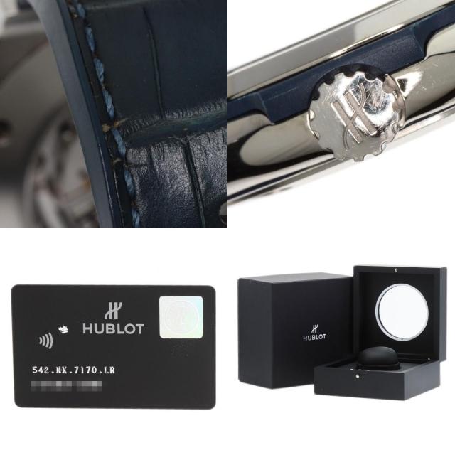 ウブロ 腕時計 クラシックフュージョン  チタニウム ブルー