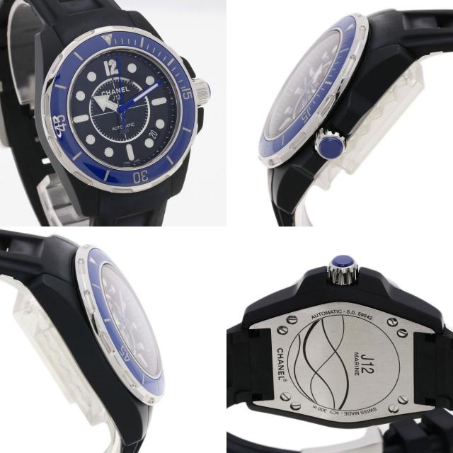 CHANEL シャネル H2561 J12 マリーン38 腕時計 OH済 セラミック