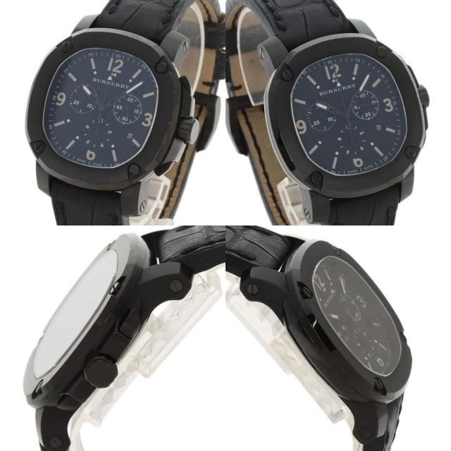 BURBERRY バーバリー BBY1103 クロノグラフ 腕時計 ステンレススチール 