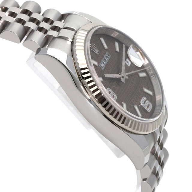 ROLEX ロレックス 116234 デイトジャスト 36 ブラウンウェーブ 69