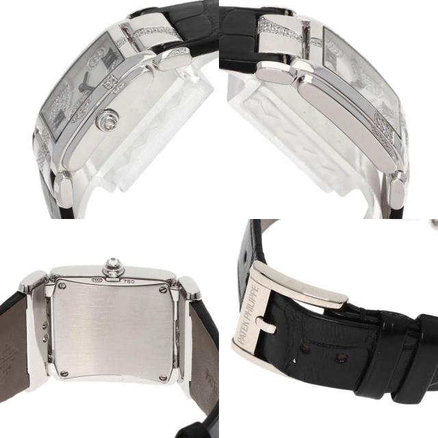 PATEK PHILIPPE パテックフィリップ 4914G Twenty-4 ダイヤモンド 腕時計 K18WG クロコダイル レディース [中古] PATEK PHILIPPE パテックフィリップ 4914G Twenty-4 ダイヤモンド