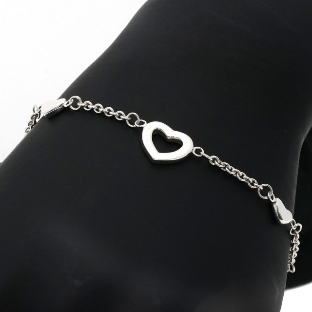 TIFFANY&Co. ティファニー マルチハート ブレスレット シルバー レディース