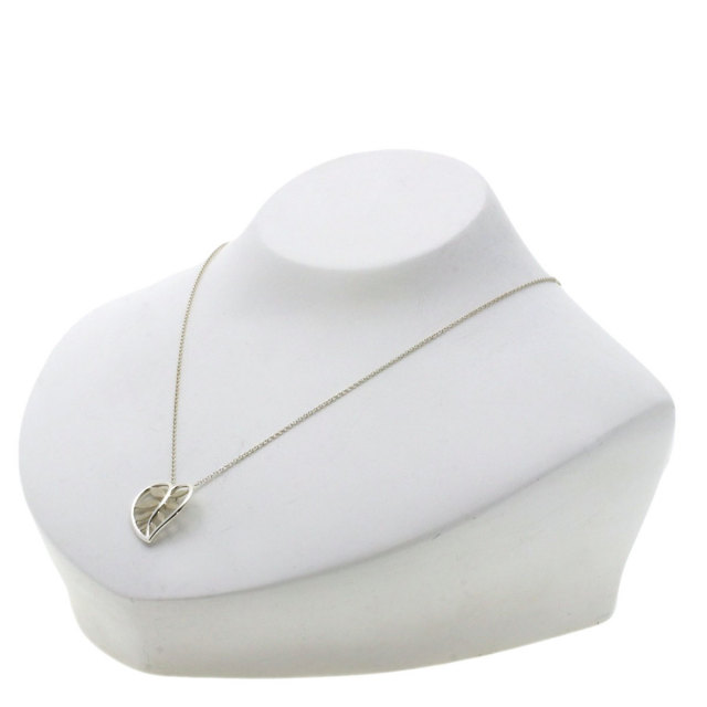 TIFFANY&Co. ティファニー リーフ ネックレス シルバー レディース 