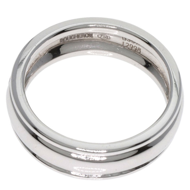 Boucheron ブシュロン ロゴ リング・指輪 K18ホワイトゴールド レディース 