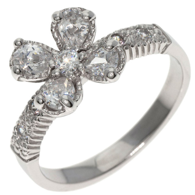 STAR JEWELRY スタージュエリー フラワーモチーフ キュービック