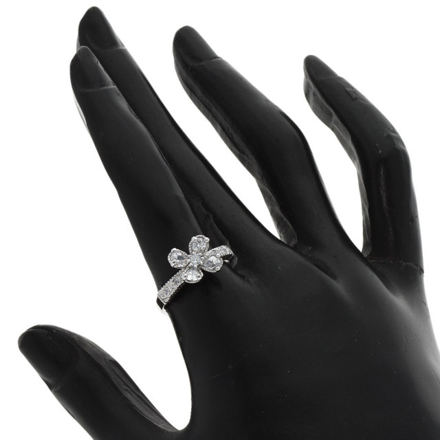 STAR JEWELRY スタージュエリー フラワーモチーフ キュービック  