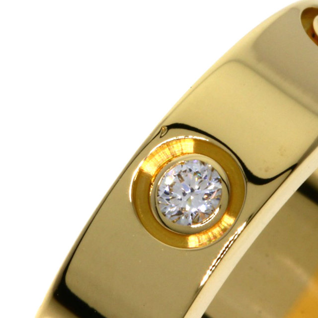 CARTIER カルティエ ラブリング ハーフダイヤモンド #54 リング・指輪 
