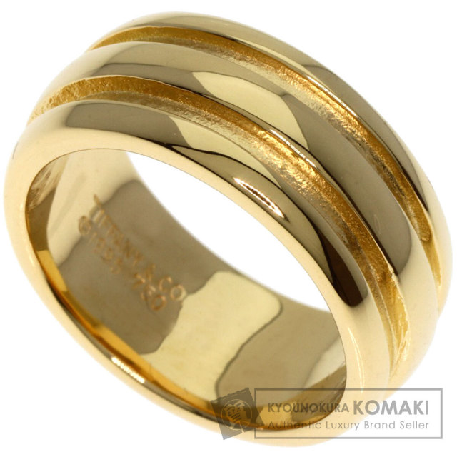 TIFFANY&Co. ティファニー アトラス グルーブド ダブルライン リング  