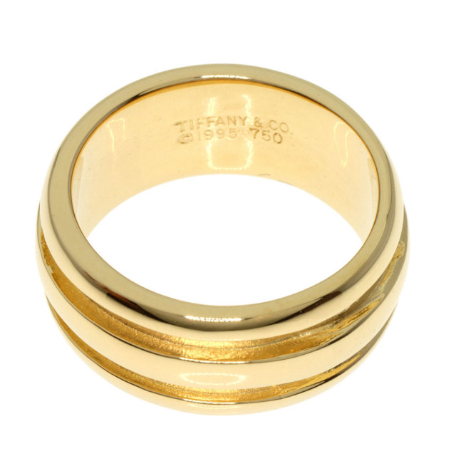 TIFFANY&Co. ティファニー アトラス グルーブド ダブルライン リング  