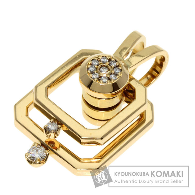 WALTHAM ウォルサム スウィング ダイヤモンド ペンダントトップ K18  