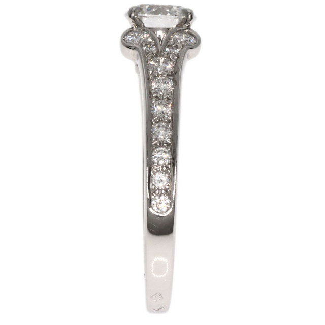 CARTIER カルティエ バレリーナ ソリテール ダイヤモンド #50 リング 