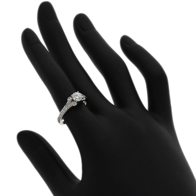 CARTIER カルティエ バレリーナ ソリテール ダイヤモンド #50 リング  