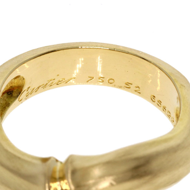 CARTIER カルティエ バンブー #52 リング・指輪 K18イエローゴールド