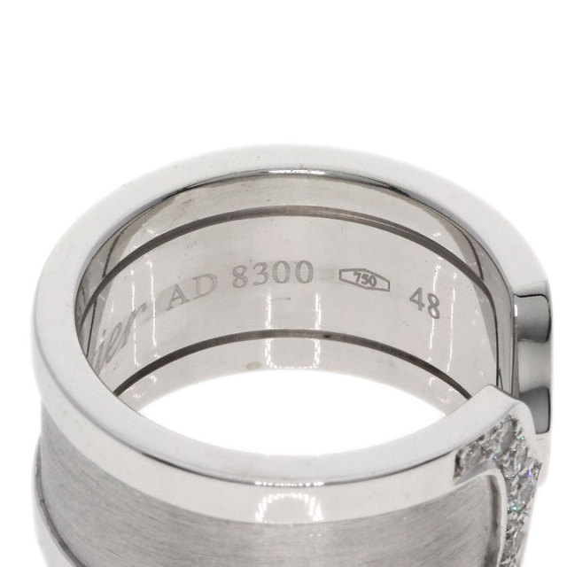 CARTIER カルティエ C2 ダイヤモンド #48 リング・指輪 K18ホワイト 