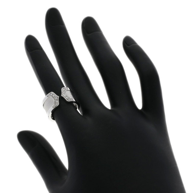 CARTIER カルティエ C2 ダイヤモンド #48 リング・指輪 K18ホワイト 