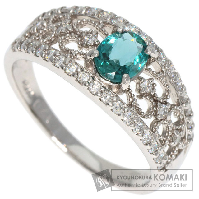 0.46ct グランディディエライト ダイヤモンド リング・指輪 プラチナ  