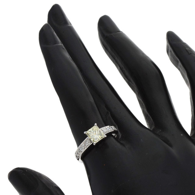 1.04ct ダイヤモンド リング・指輪 プラチナPT900 6.32g レディース