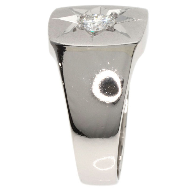 0.285ct ダイヤモンド 印台 リング・指輪 プラチナPT900 12.6g レディース