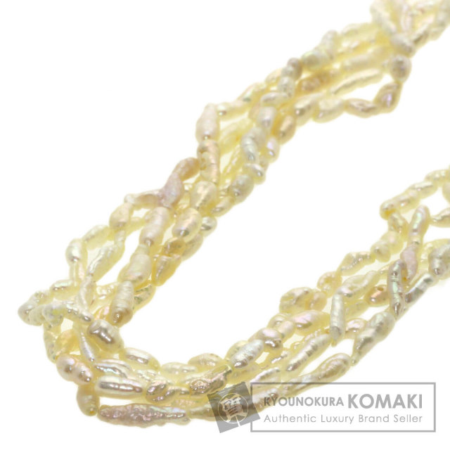 セレクトジュエリー ネックレス 淡水パール 真珠 5連