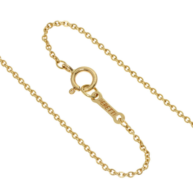 TIFFANY&Co. ティファニー アップル ネックレス K18イエローゴールド 