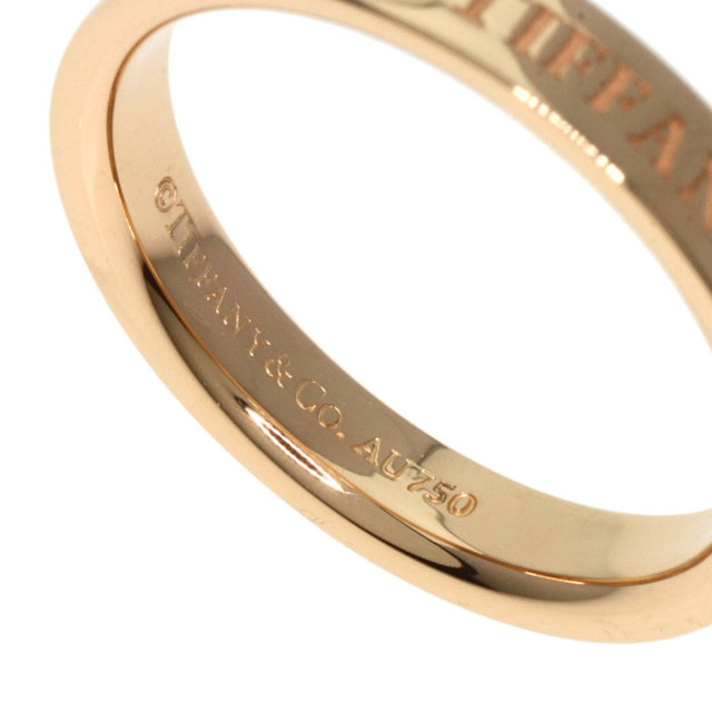 TIFFANY&Co. ティファニー フラットバンド リング・指輪 K18ピンク 
