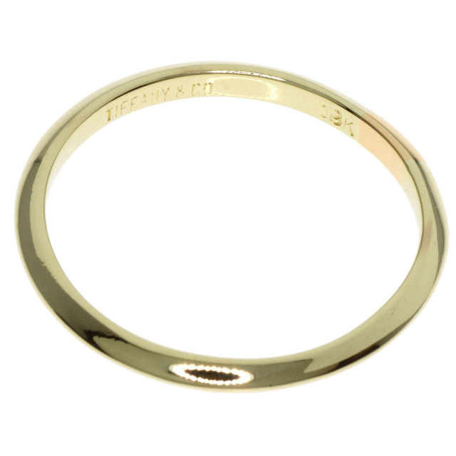 TIFFANY&Co. ティファニー ナイフエッジ リング・指輪 K18イエロー  