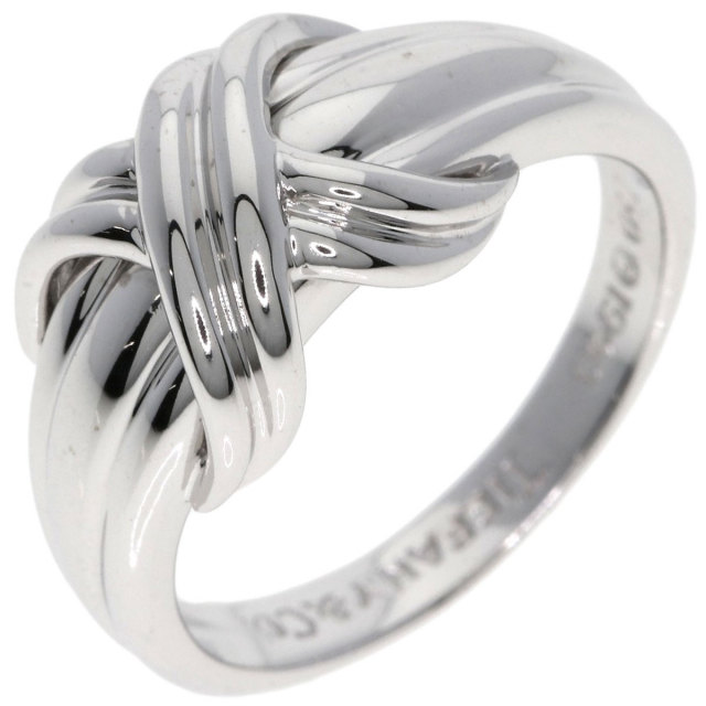 TIFFANY & CO. ティファニー リング K18WG 11.5 4800725F0003 TIFFANY&Co. ティファニー シグネチャー リング・指輪 K18
