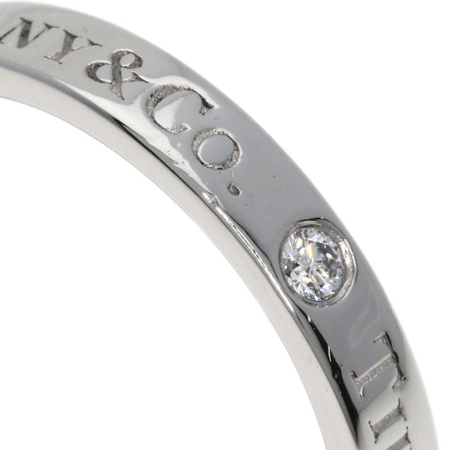 TIFFANY&Co. ティファニー フラットバンド 3P ダイヤモンド リング 