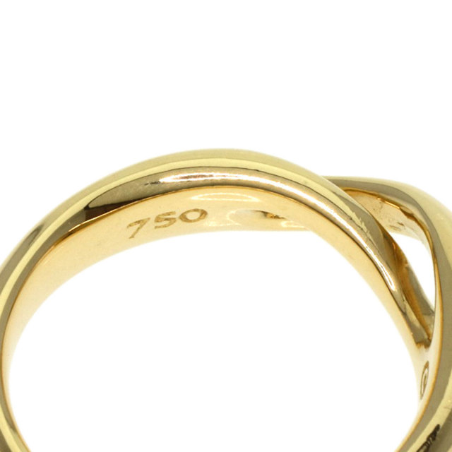 TIFFANY&Co. ティファニー インフィニティ リング・指輪 K18イエロー 