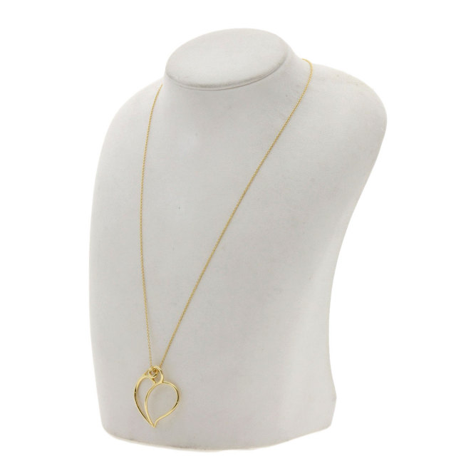 TIFFANY&Co. ティファニー アップル ハートリーフ ネックレス K18 