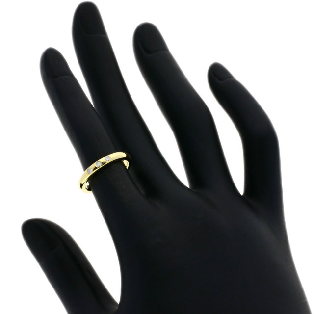 TIFFANY&Co. ティファニー スタッキングバンド 3P ダイヤモンド リング