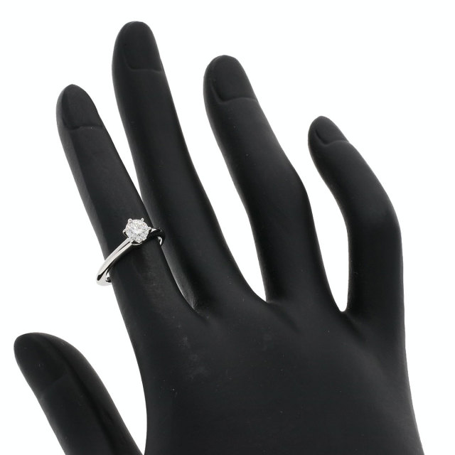 TIFFANY&Co. ティファニー ソリティア ダイヤモンド ナイフエッジ  