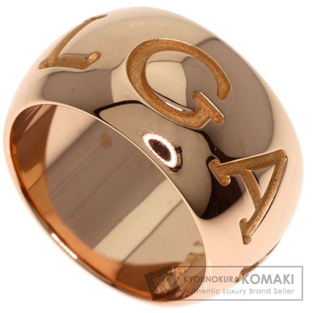 BVLGARI ブルガリ モノロゴリング #49 リング・指輪 K18ピンクゴールド  