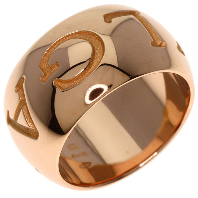 BVLGARI ブルガリ モノロゴリング #49 リング・指輪 K18ピンクゴールド 